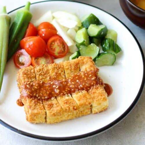 _ 1257_様とんかつソース10本、高野豆腐10袋 高野豆腐カツ - Chef JA Cooks