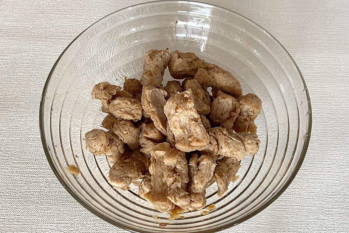 How to make vegan karaage.