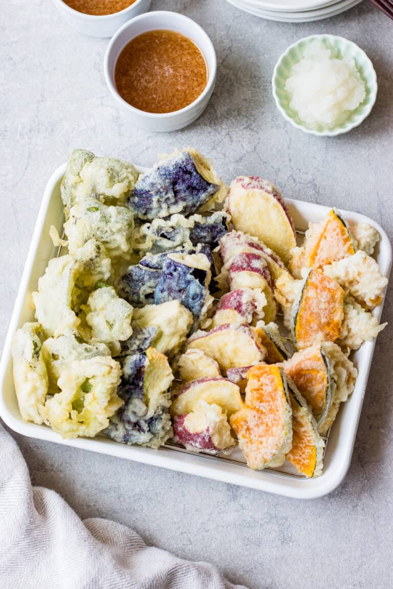 The Best Japanese Vegetable Tempura Recipe Chef JA Cooks