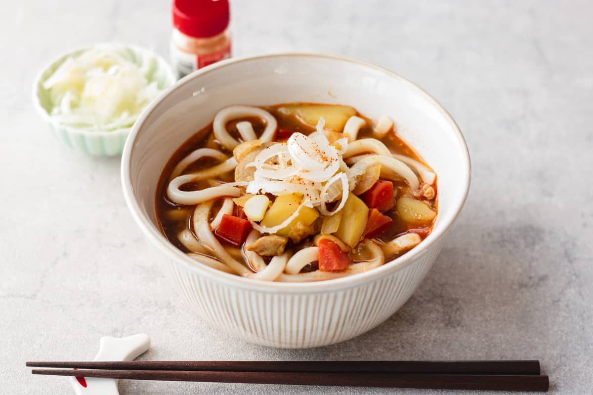 Kare Udon (Japanese Curry Udon Soup) - Mission Food Adventure