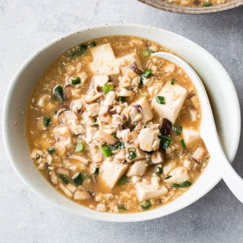 Vegan Mapo Tofu with a Japanese Twist - Chef JA Cooks