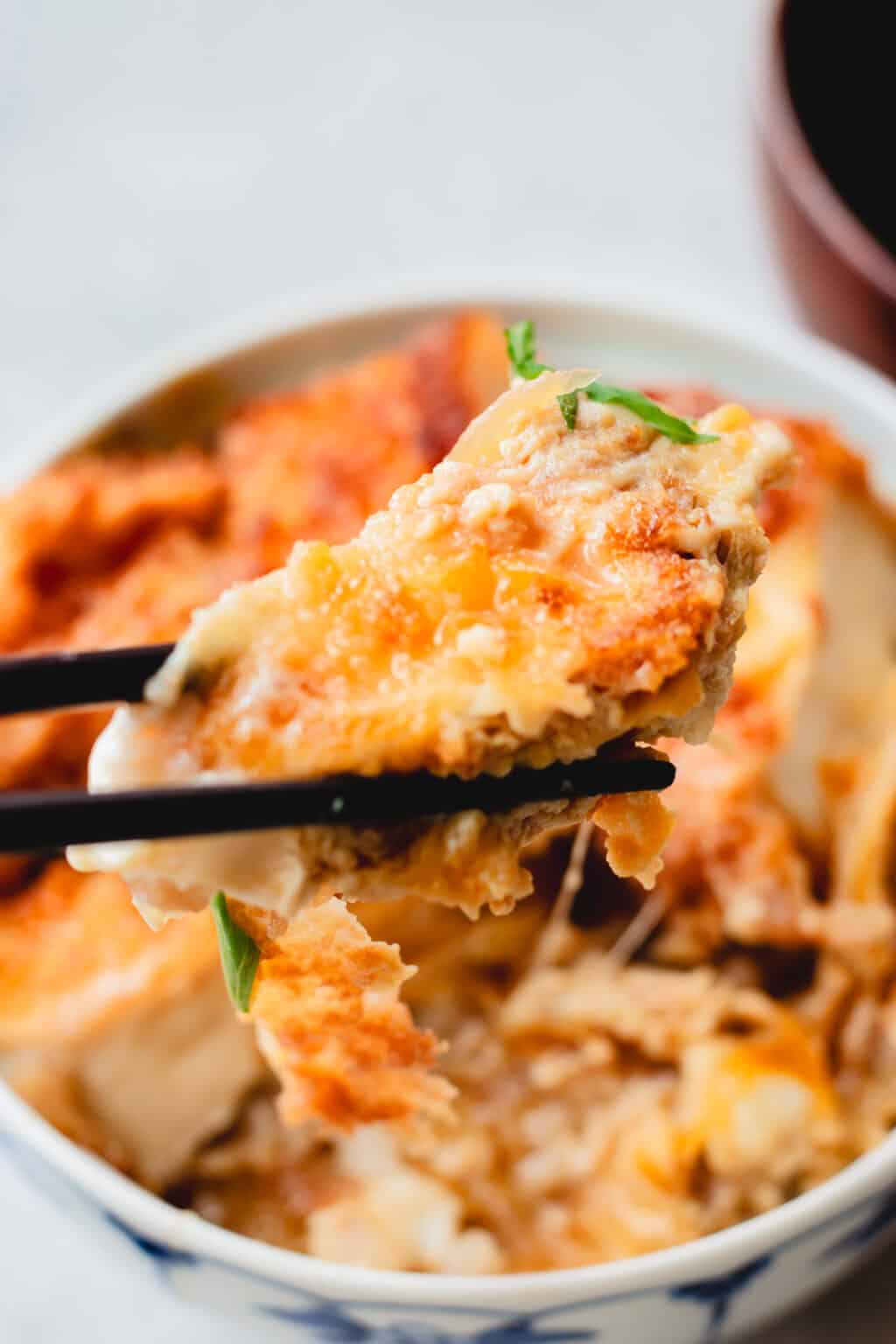 Tofu Katsu Don (Vegetarian Cutlet Rice Bowl) - Chef JA Cooks