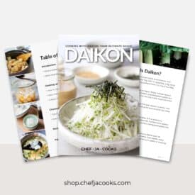 Daikon recipe ebook.