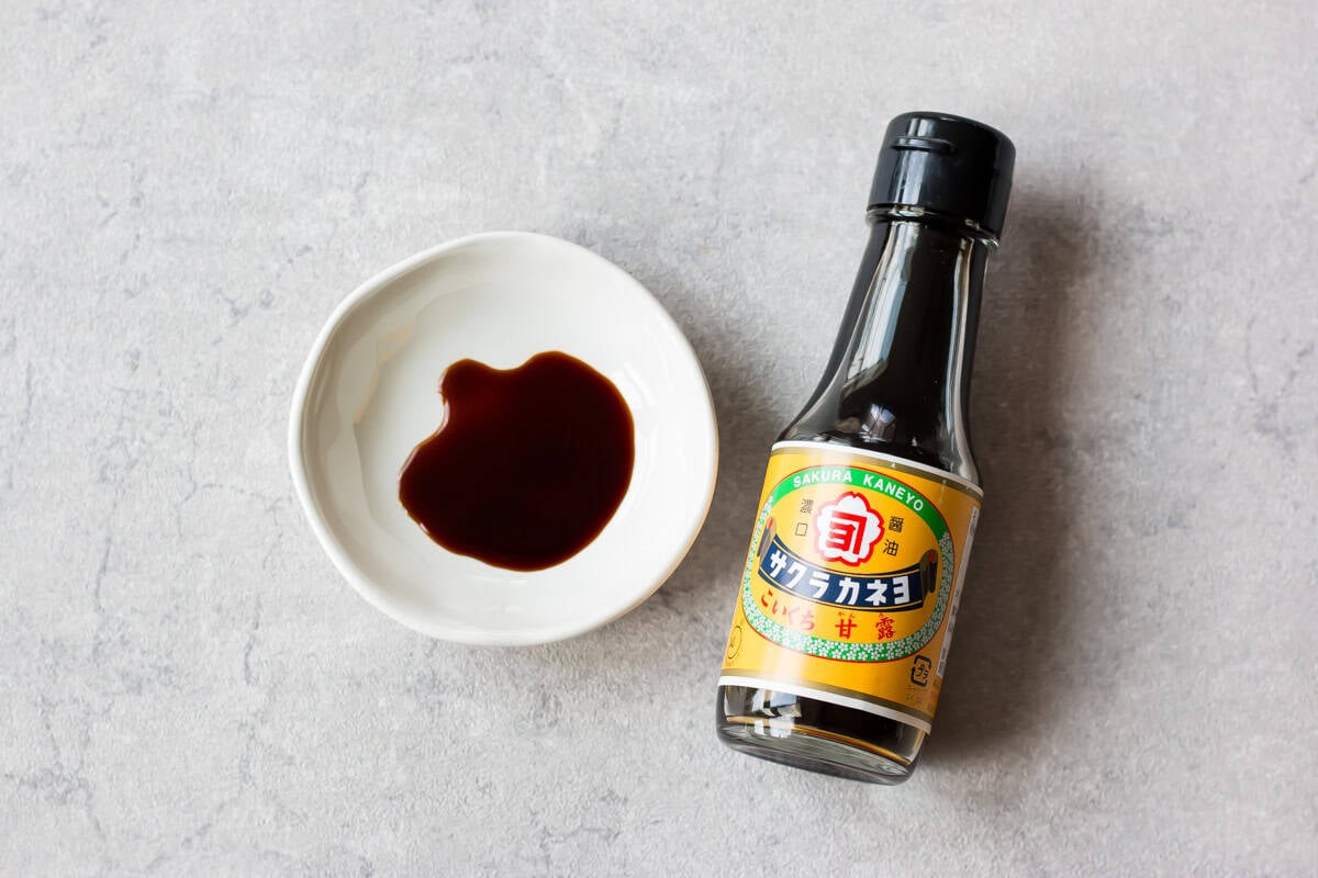 Sweet soy sauce.