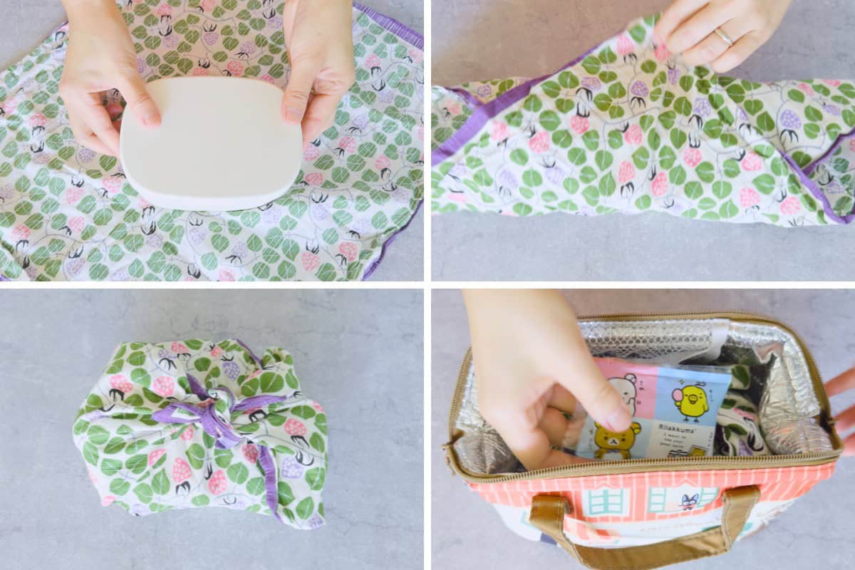 How to wrap bento.
