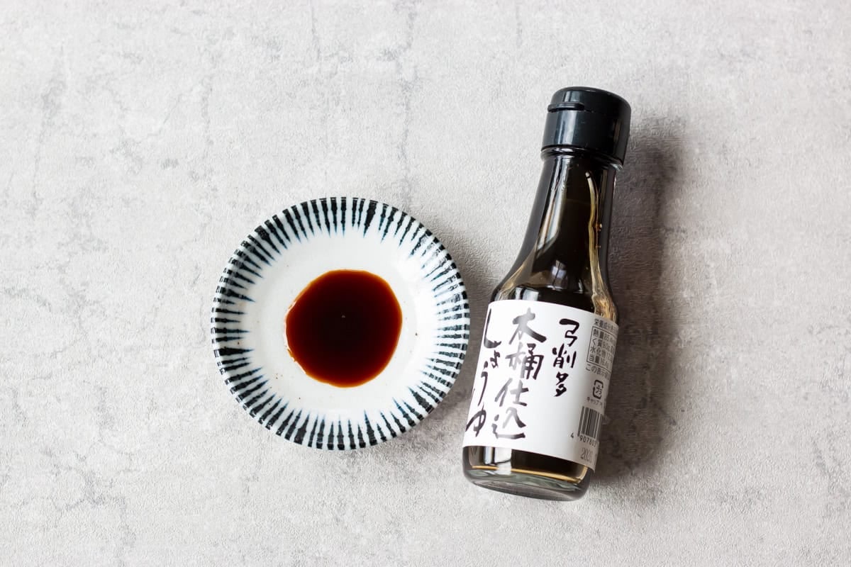 Dark soy sauce.