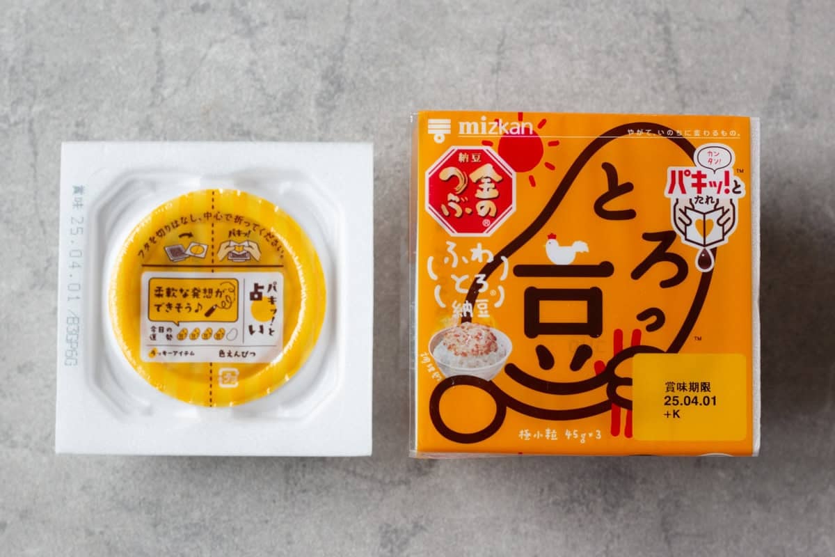 Mizkan natto.