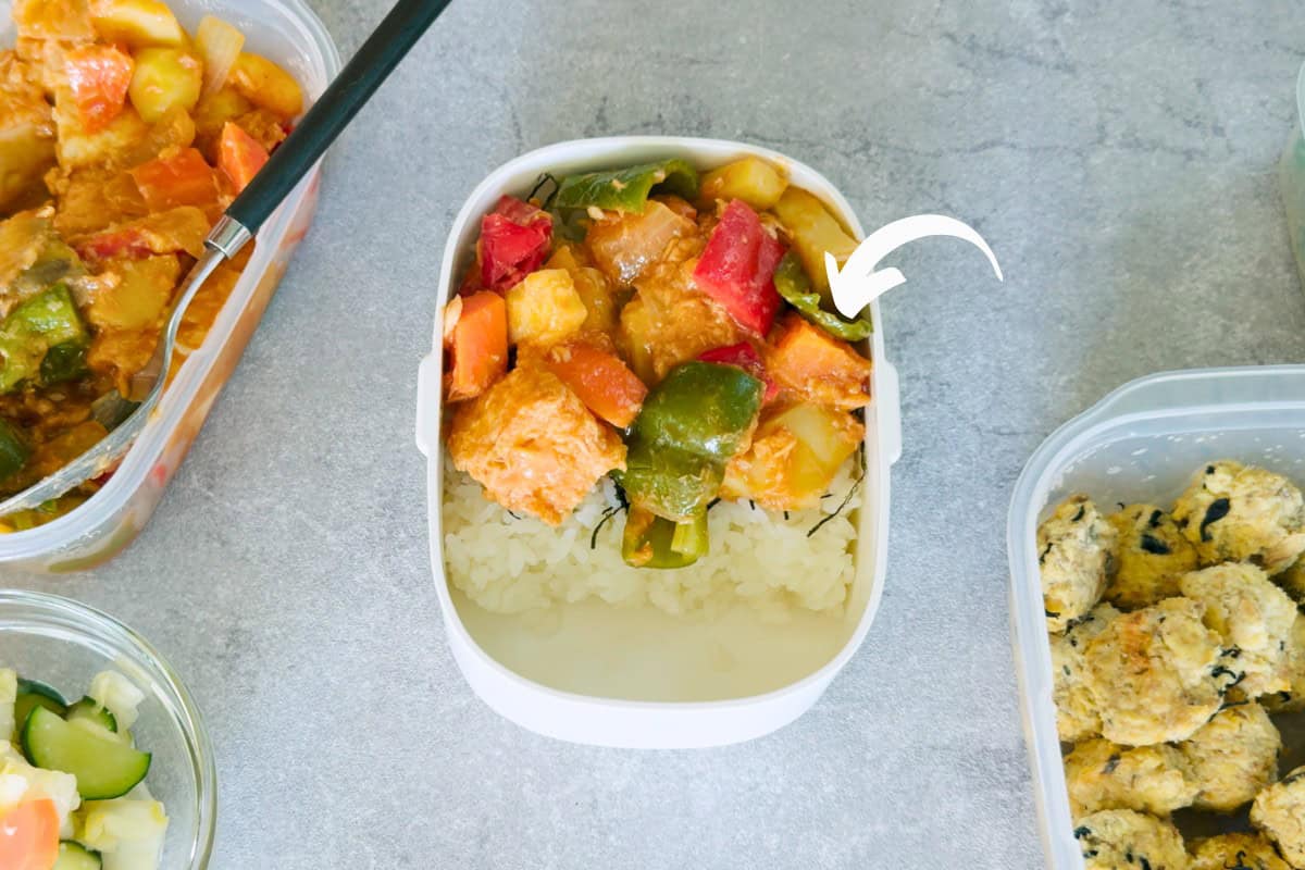 How to pack bento.