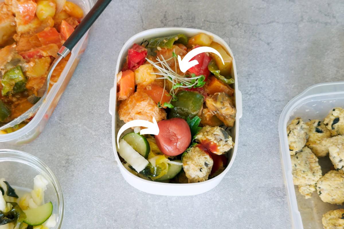 How to pack bento.