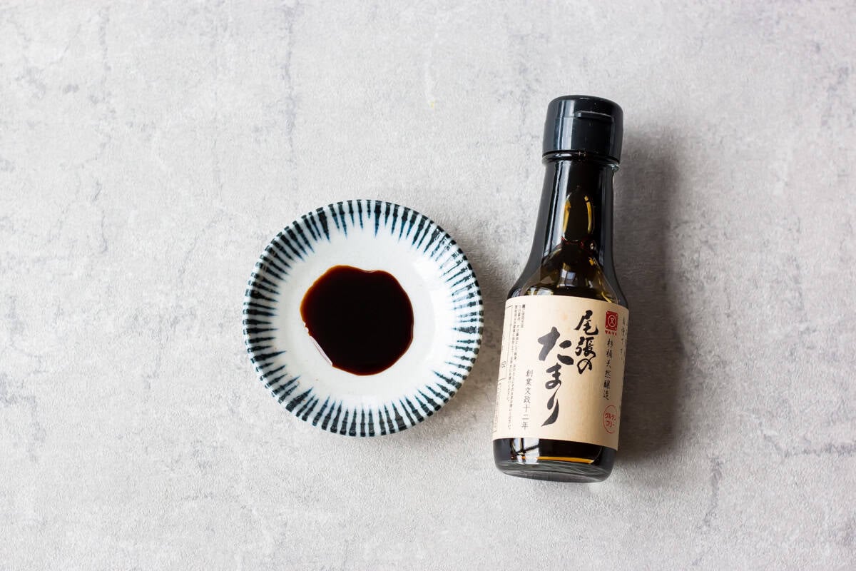 Tamari soy sauce.