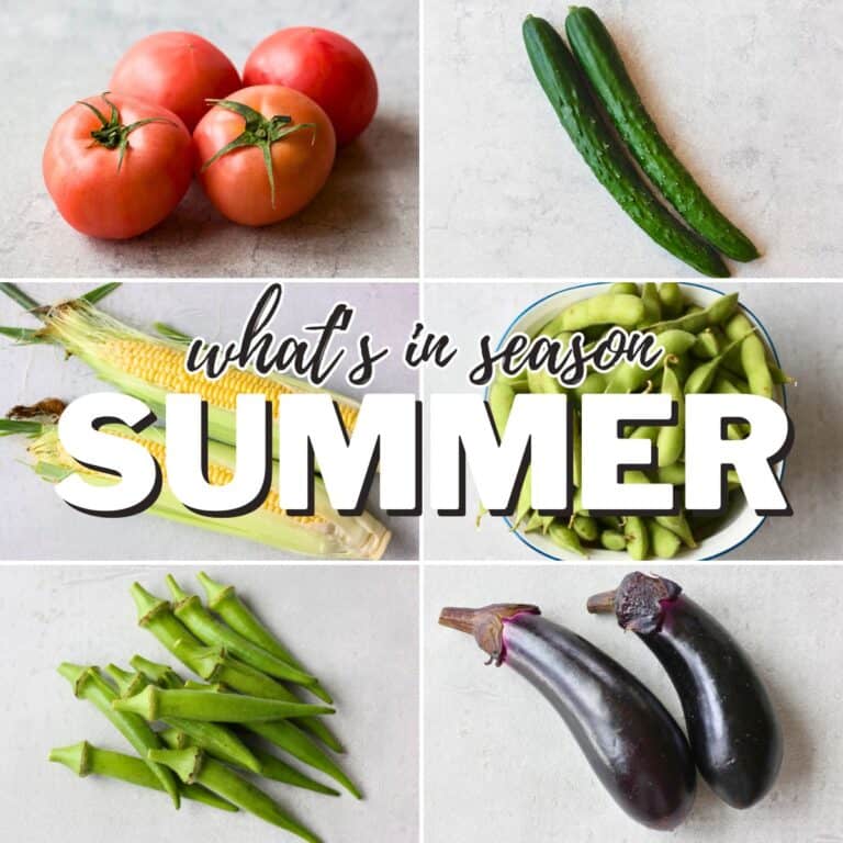 Summer vegetables.
