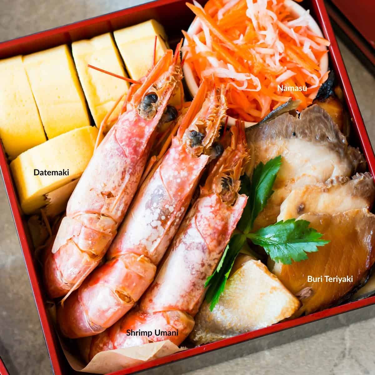 おせち料理。