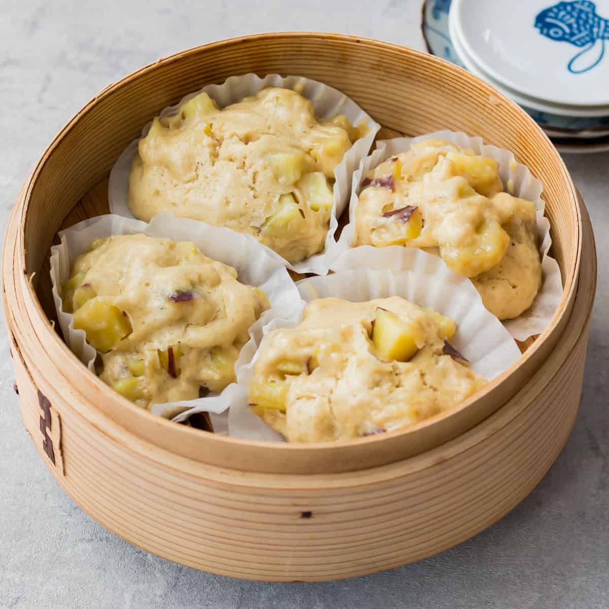 Sweet potato mushi pan.