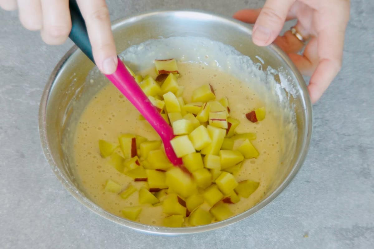 How to make sweet potato mushi pan.
