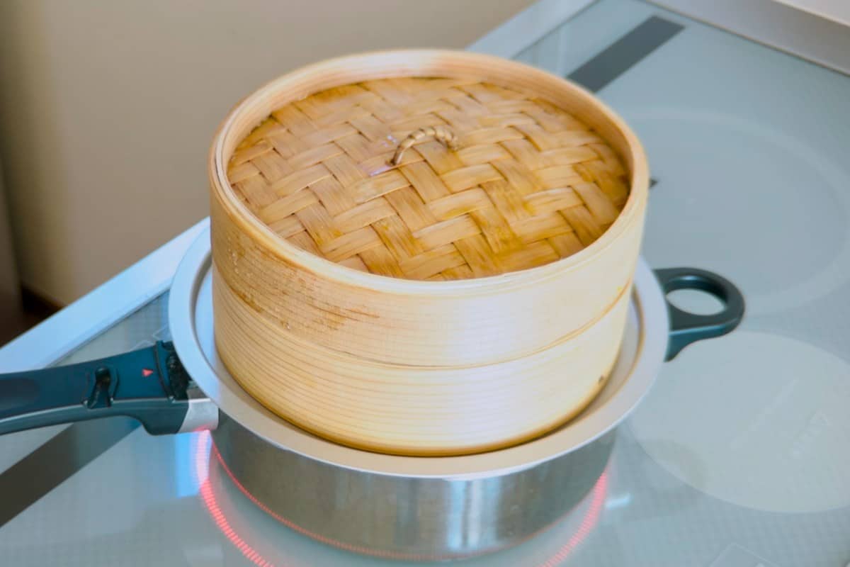 How to make sweet potato mushi pan.