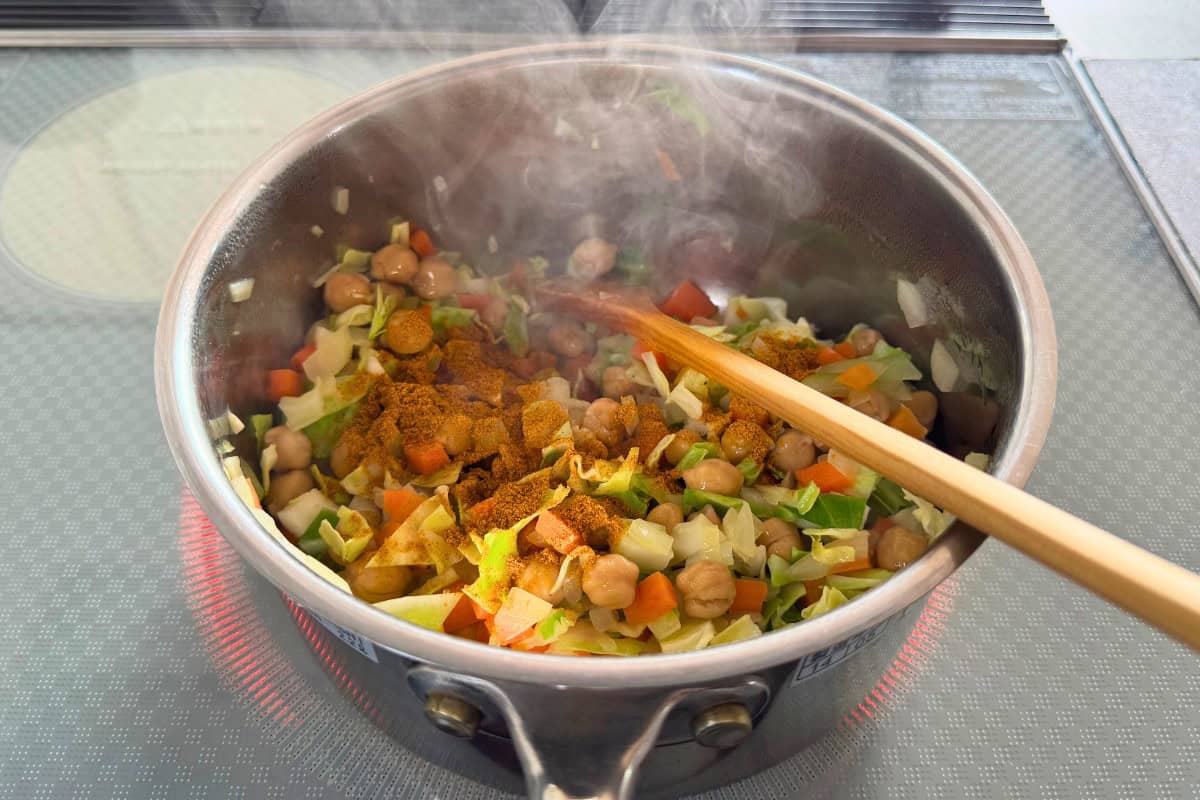 カレースープの作り方。