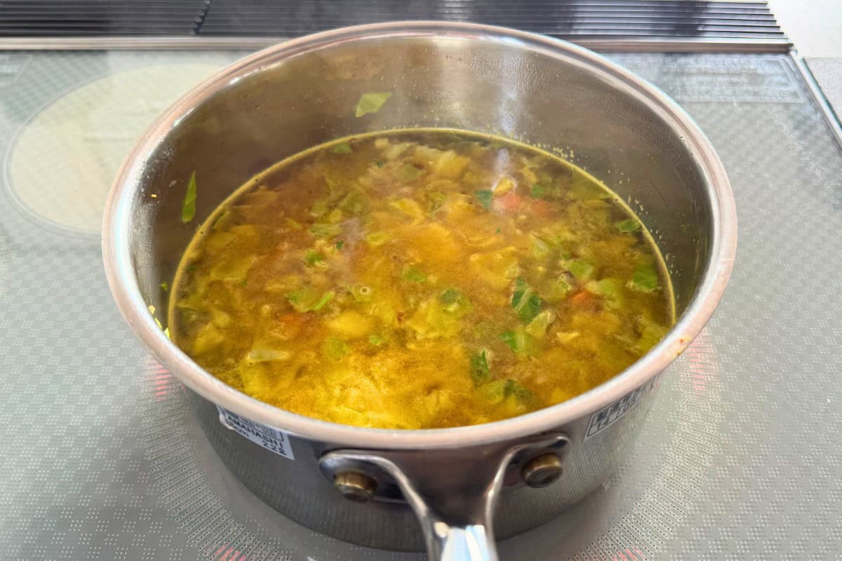 カレースープの作り方。