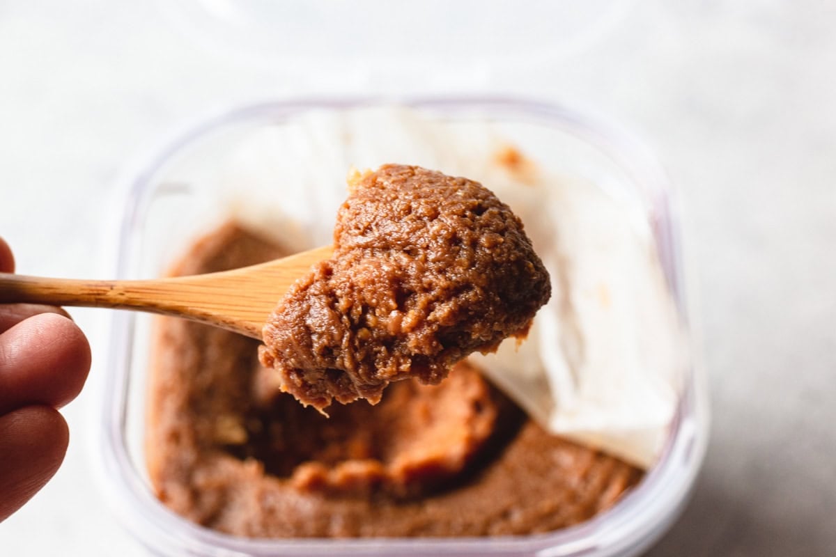 Red miso.