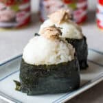 さば缶おにぎり。