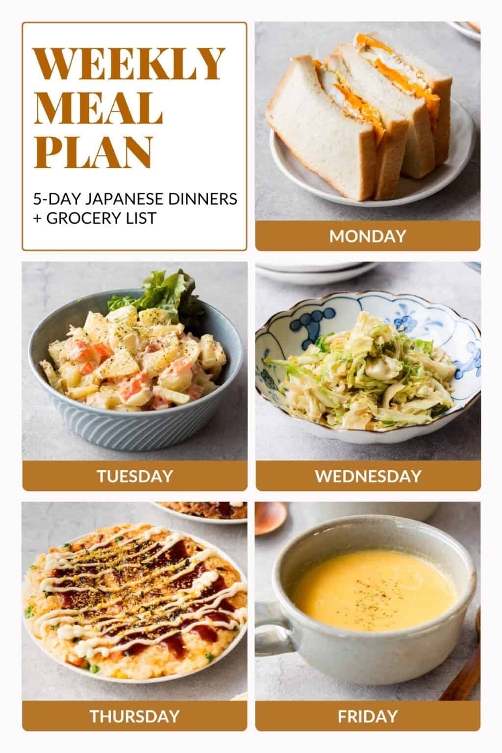 Easy Japanese Spring Meal Plan - Chef JA Cooks