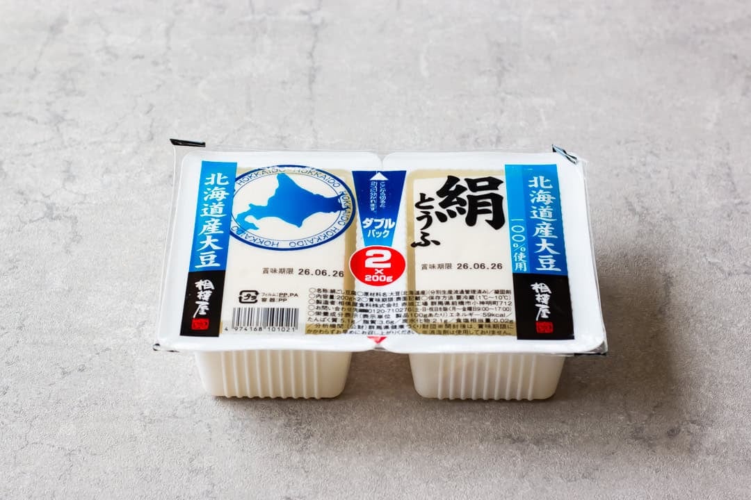 Kinugoshi tofu.