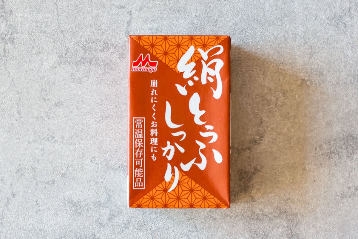 Shelf-stable tofu.