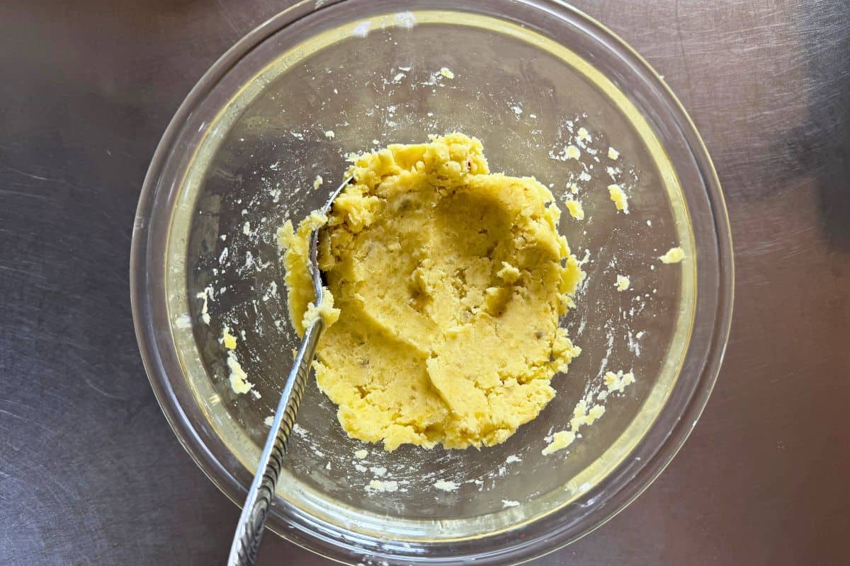 How to make sweet potato donut holes.